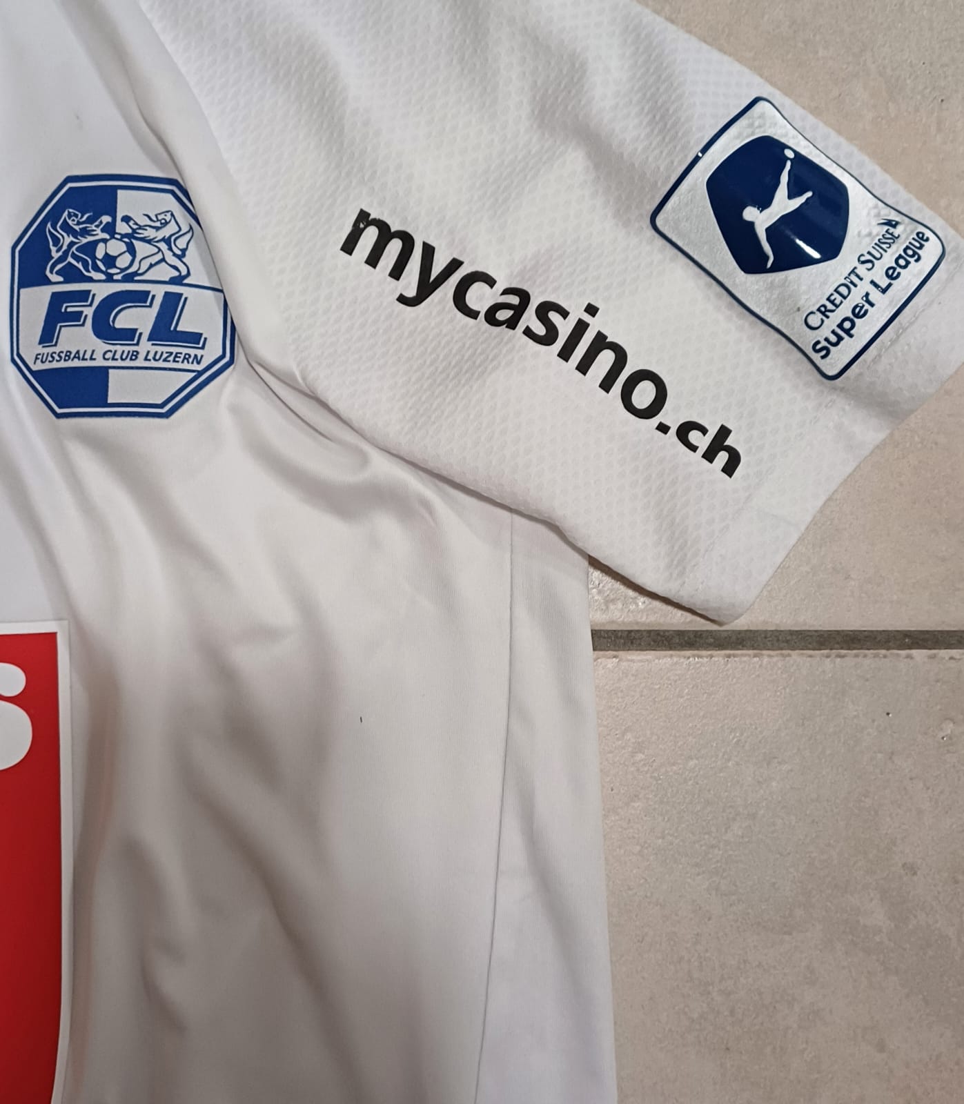 FC Luzern Trikot- Saison 2021/22 *Varol Tasar* Matchworn