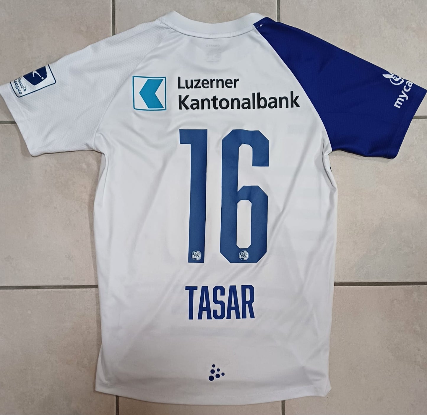 FC Luzern Trikot- Saison 2021/22 *Varol Tasar* Matchworn