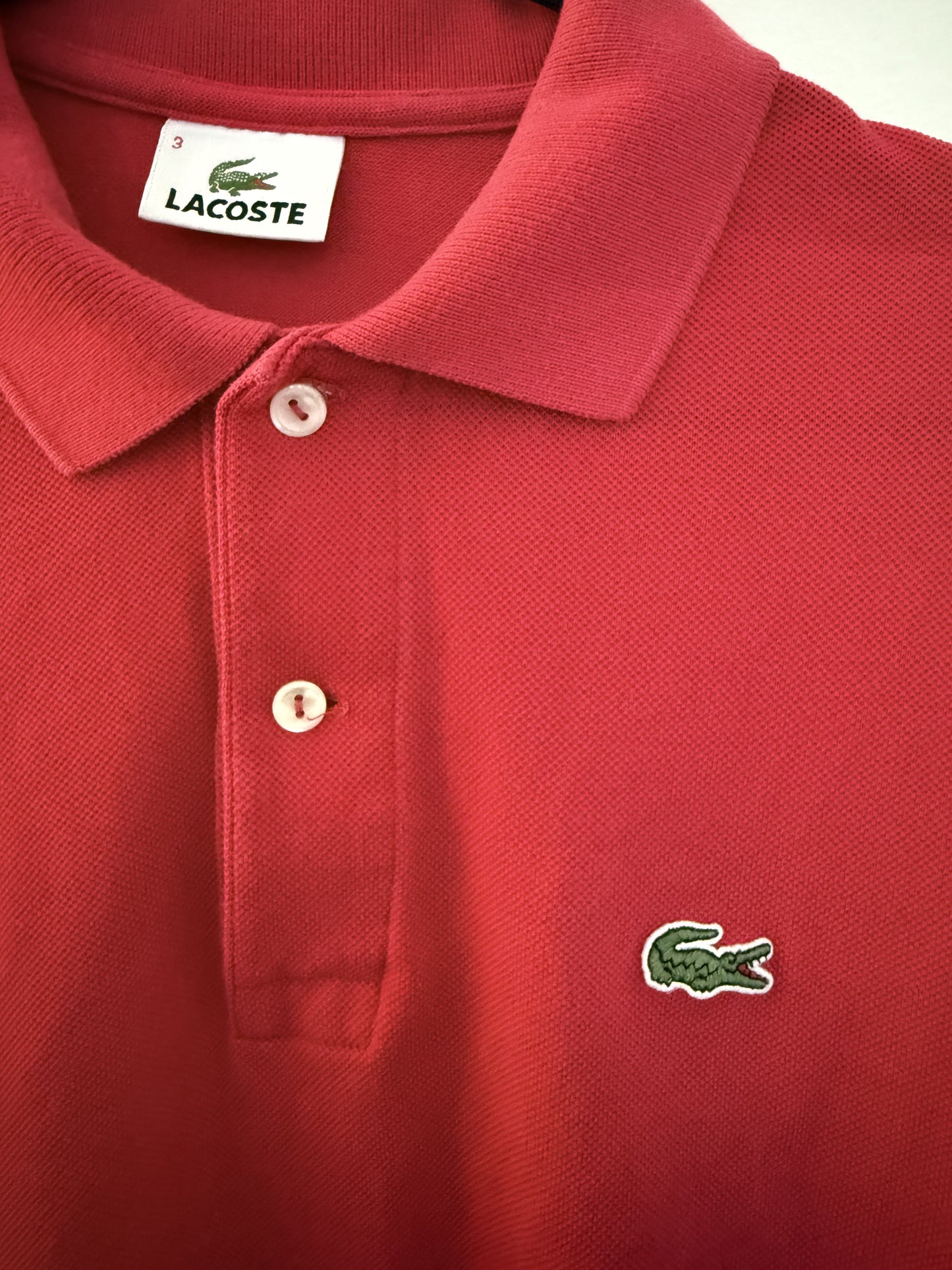 Poloshirt Lacoste - Rot